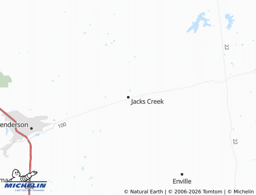 Mapa MICHELIN Jacks Creek - ViaMichelin