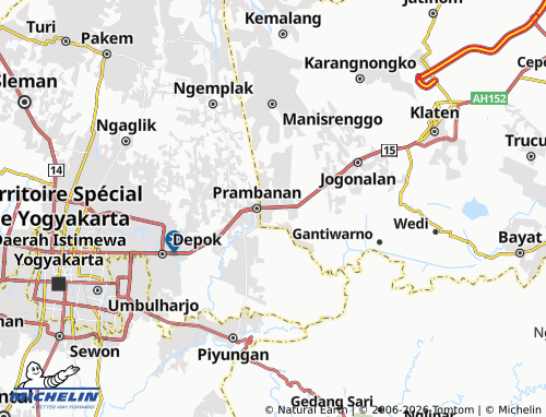 Mapa MICHELIN Kebon Dalem Kidul - ViaMichelin