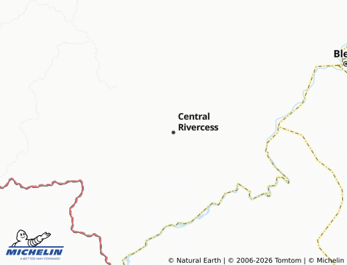 MICHELIN Central Rivercess map - ViaMichelin
