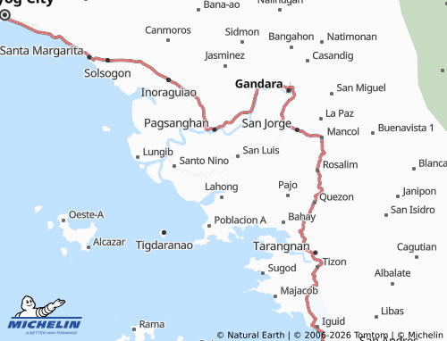MICHELIN Talinga map - ViaMichelin