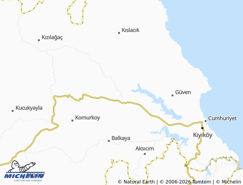 MICHELIN Hamidiye map - ViaMichelin