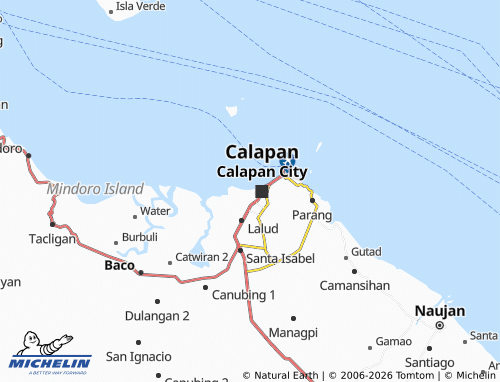 Mappa MICHELIN Ibaba West - ViaMichelin