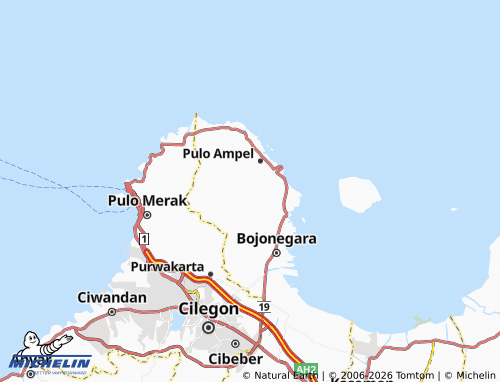 MICHELIN Banyuwangi map - ViaMichelin