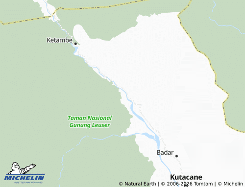 Mapa MICHELIN Kuning Abadi - ViaMichelin