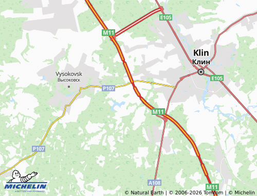 Carte MICHELIN Selinskoye - ViaMichelin