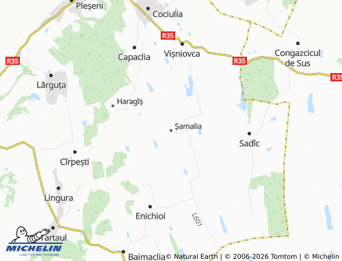 Mappa MICHELIN Șamalia - ViaMichelin