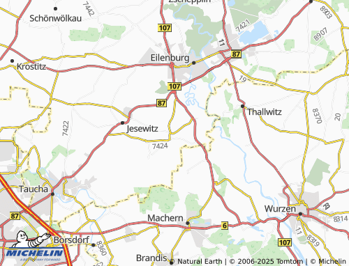 Mappa MICHELIN Gotha - ViaMichelin