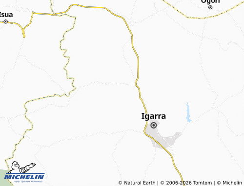 Mappa MICHELIN Igboola-Oke - ViaMichelin