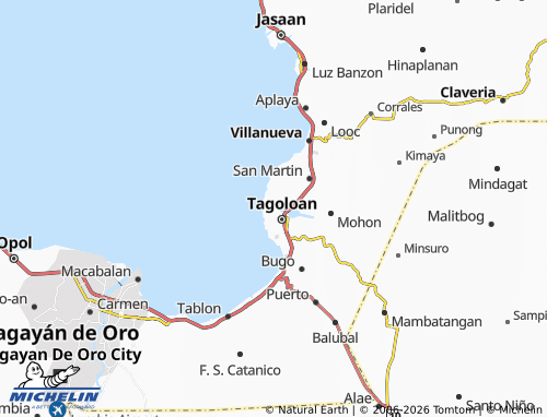 MICHELIN Baluarte map - ViaMichelin