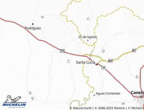 MICHELIN 18 de Julio map - ViaMichelin