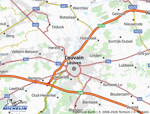 Mappa MICHELIN Wilsele - ViaMichelin