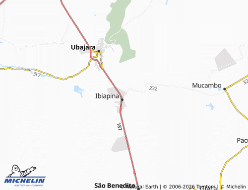Mapa MICHELIN Vicente Aragão - ViaMichelin