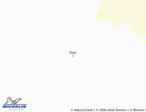 Carte MICHELIN Daur - ViaMichelin