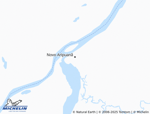 MICHELIN Novo Aripuanã map - ViaMichelin