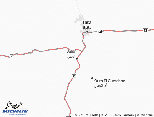 MICHELIN Adees map - ViaMichelin