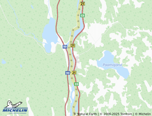 MICHELIN Turtola map - ViaMichelin