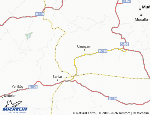 Mappa MICHELIN Çamurluk - ViaMichelin