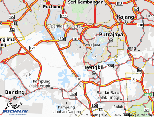 MICHELIN Laman View Cyberjaya map - ViaMichelin