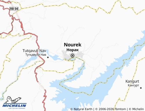 Mappa MICHELIN Norak - ViaMichelin