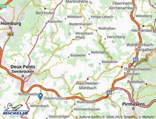MICHELIN-Landkarte Stockbornerhof - ViaMichelin
