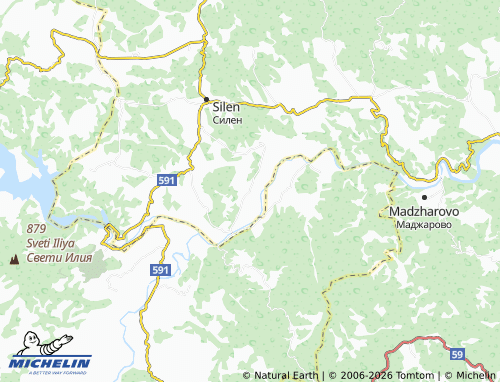 Mapa MICHELIN Dolno Cherkovishte - ViaMichelin