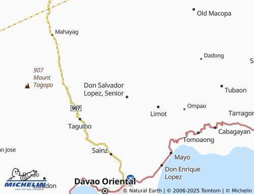 Mappa MICHELIN Don Salvador Lopez, Senior - ViaMichelin