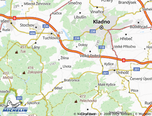 Mappa MICHELIN Družec - ViaMichelin
