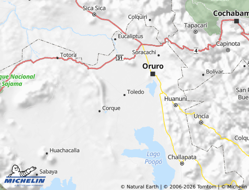 MICHELIN Saucarí map - ViaMichelin