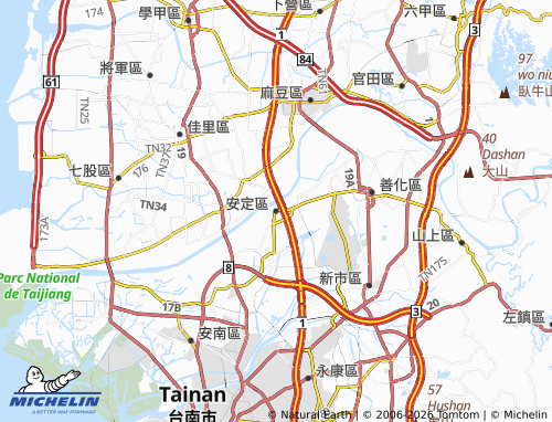 Mappa MICHELIN an ding qu - ViaMichelin