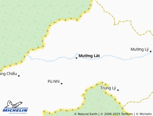 MICHELIN Mường Lát map - ViaMichelin