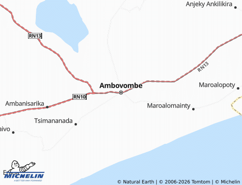 Mappa MICHELIN Ambovombe - ViaMichelin