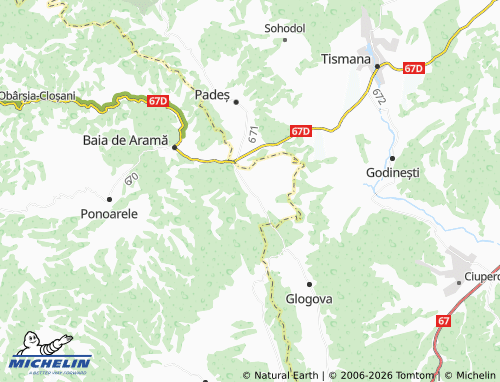 Mappa MICHELIN Negoești - ViaMichelin