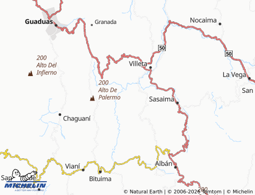 Carte MICHELIN Alto de Torres - ViaMichelin