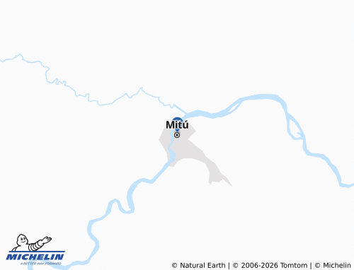 Carte MICHELIN Mitú - ViaMichelin