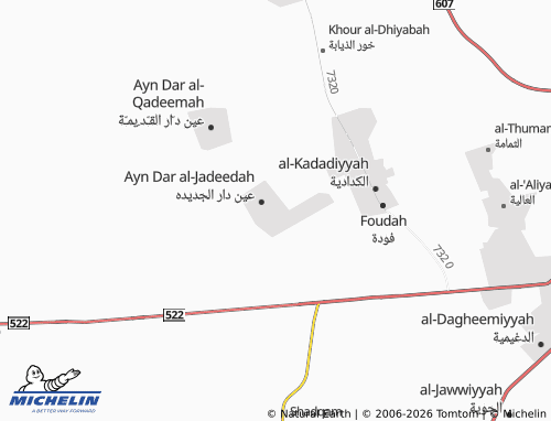 MICHELIN Taibah map - ViaMichelin