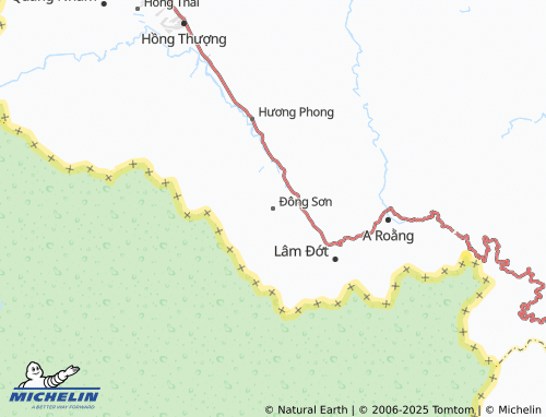 MICHELIN Đông Sơn map - ViaMichelin