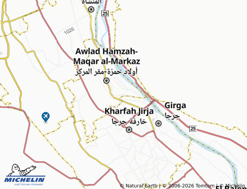 Mapa MICHELIN Naj' al-'Adayimah - ViaMichelin