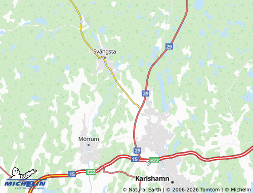 Carte MICHELIN Gungvala - ViaMichelin