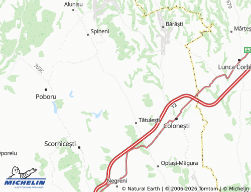 Kaart MICHELIN Bărbălăi - ViaMichelin