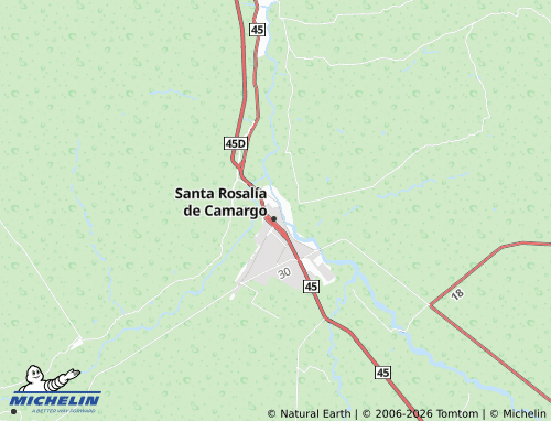 Mappa MICHELIN Del Cristo - ViaMichelin