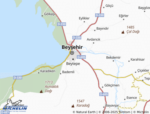 MICHELIN Esentepe map - ViaMichelin