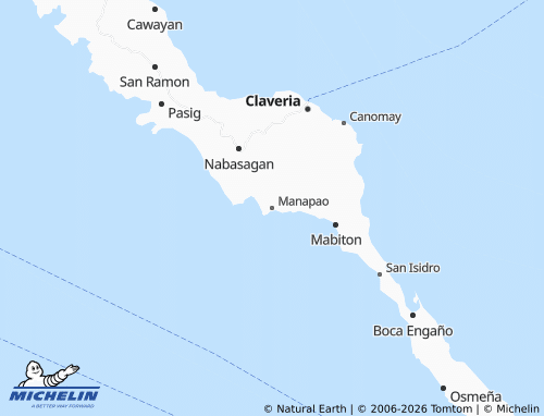 MICHELIN Manapao map - ViaMichelin