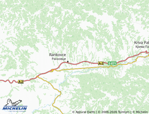Mapa MICHELIN Ljubinci - ViaMichelin