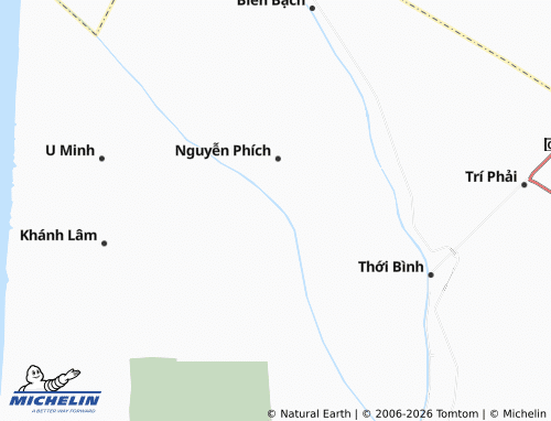 Mapa MICHELIN Nguyễn Phích - ViaMichelin