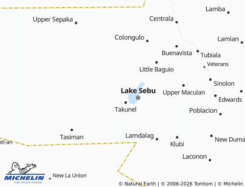 MICHELIN Bacdulong map - ViaMichelin