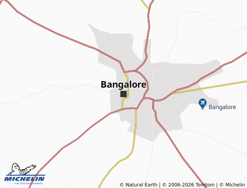 Mappa MICHELIN Bangalore - ViaMichelin