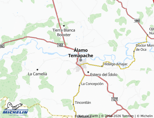Mapa MICHELIN Emiliano Zapata - ViaMichelin