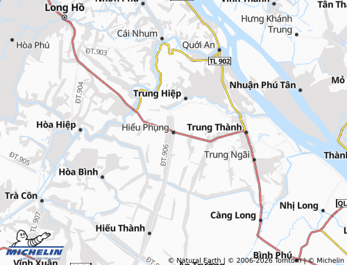 MICHELIN Hiếu Phụng map - ViaMichelin