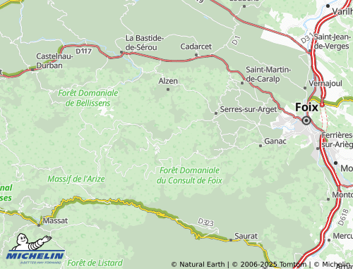 Carte MICHELIN Burret - ViaMichelin