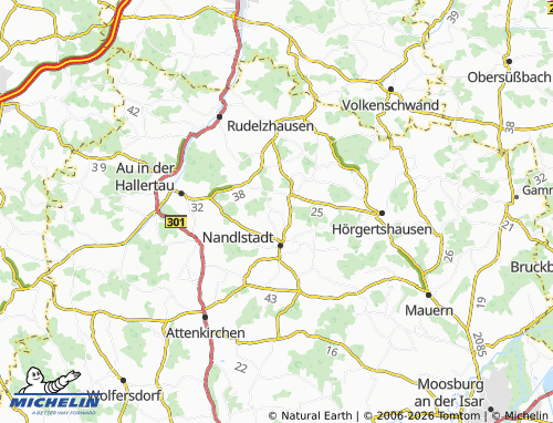 MICHELIN-Landkarte Faistenberg - ViaMichelin
